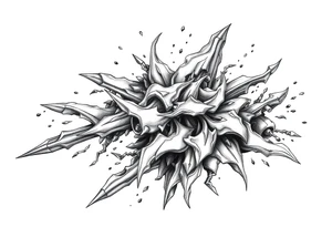 addiction tattoo idea