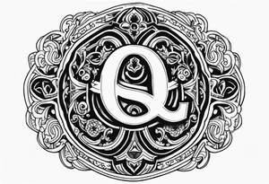 A dollar sign tattoo idea