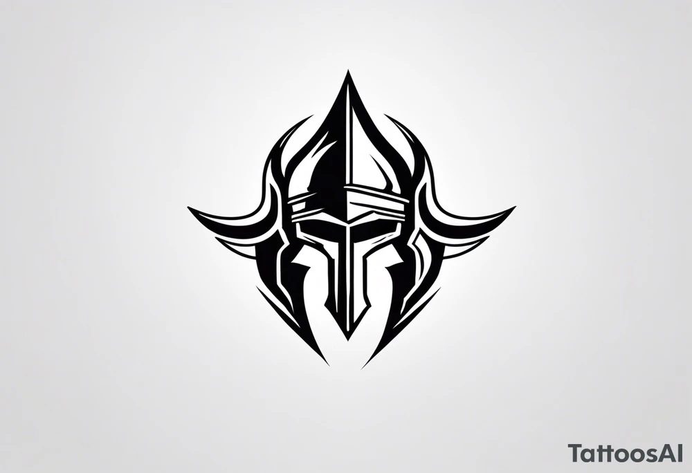 Ancient spartan symbol tattoo tattoo idea