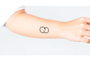 wedding ring tattoo tattoo idea