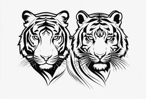 tigers tattoo idea