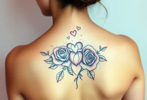 Im a twinky male and want a pretty tattoo on my torso. I like roses, kisses, hearts, and kink tattoo idea