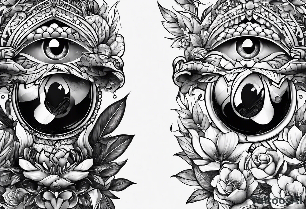 Homenagem a avos que morreram tattoo idea