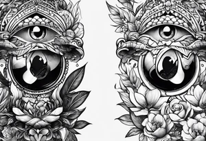 Homenagem a avos que morreram tattoo idea