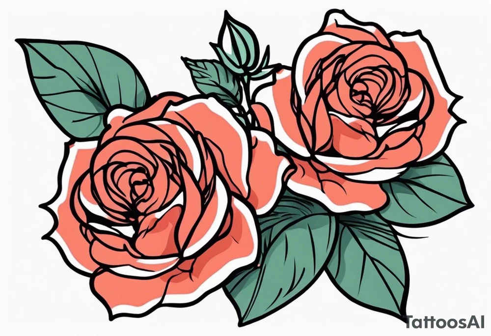 roses tattoo idea