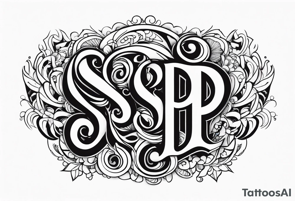 S @ P tattoo idea