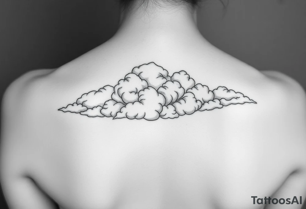 Clouds tattoo idea
