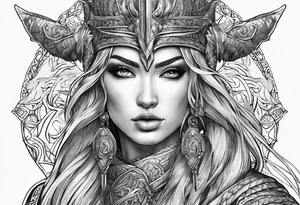 Valkiria tattoo idea