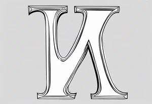 The letter: Y tattoo idea
