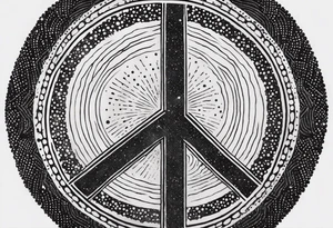Peace clarity freedom tattoo idea