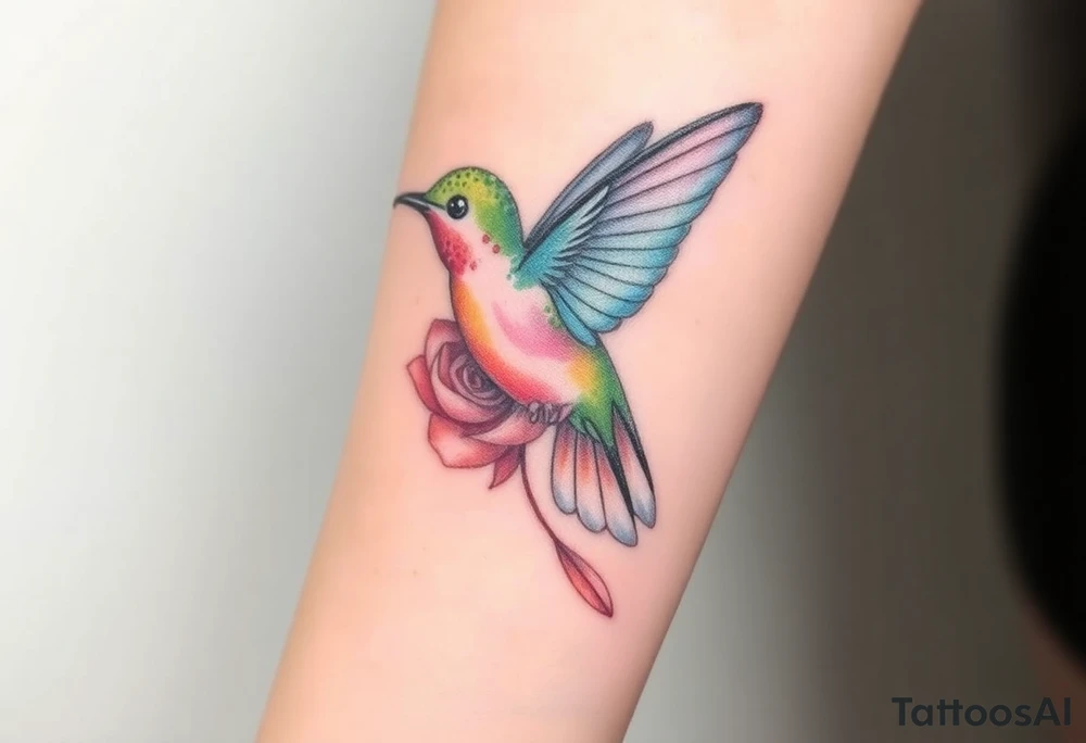 Debby Deguzman 
8-17-61 to 5-29-25
Rose
Hummingbird tattoo idea