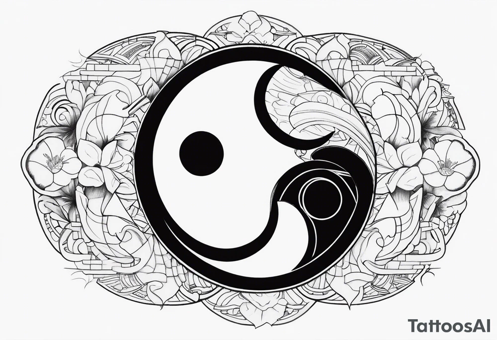 daftpunk ying yang tattoo idea