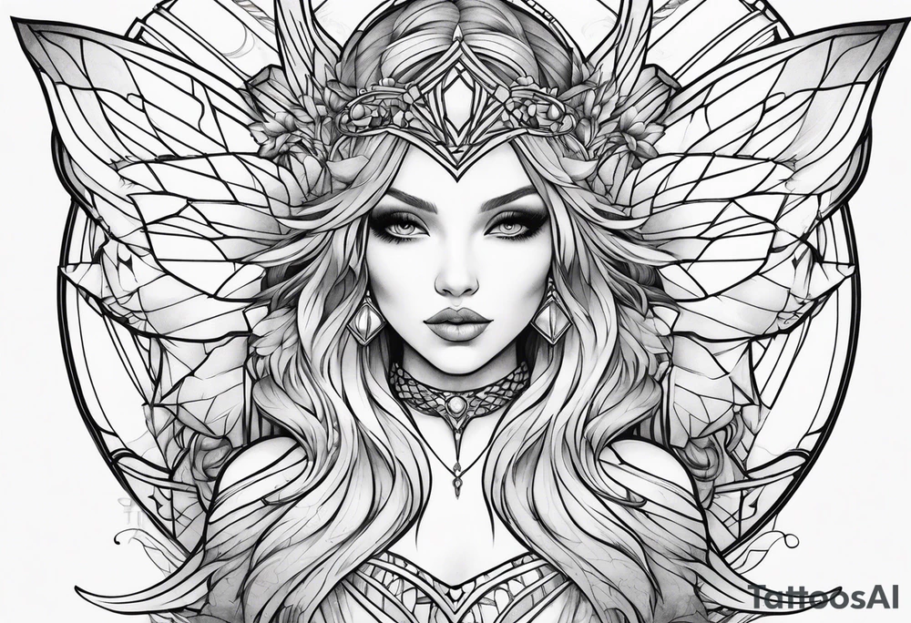 Fairy tattoo idea