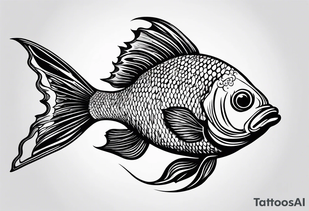 small fish tatoo, artistic, lines only tattoo idea small fish tatoo, artistic, lines only tattoo idea