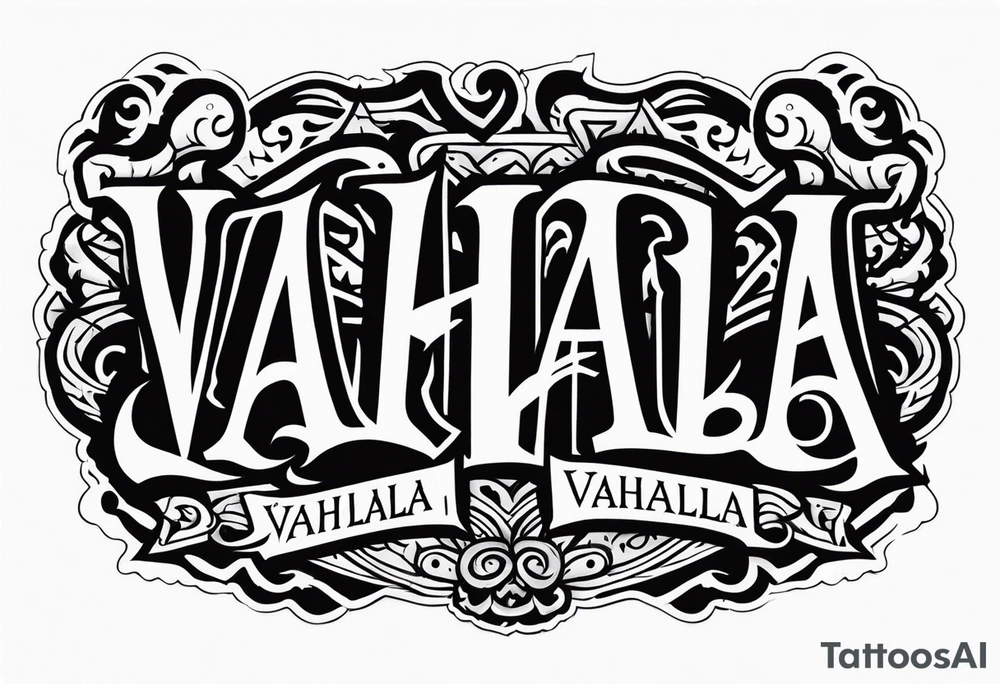 Valhalla tattoo idea