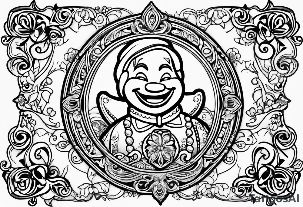 gingerbread man from shrek tattoo idea