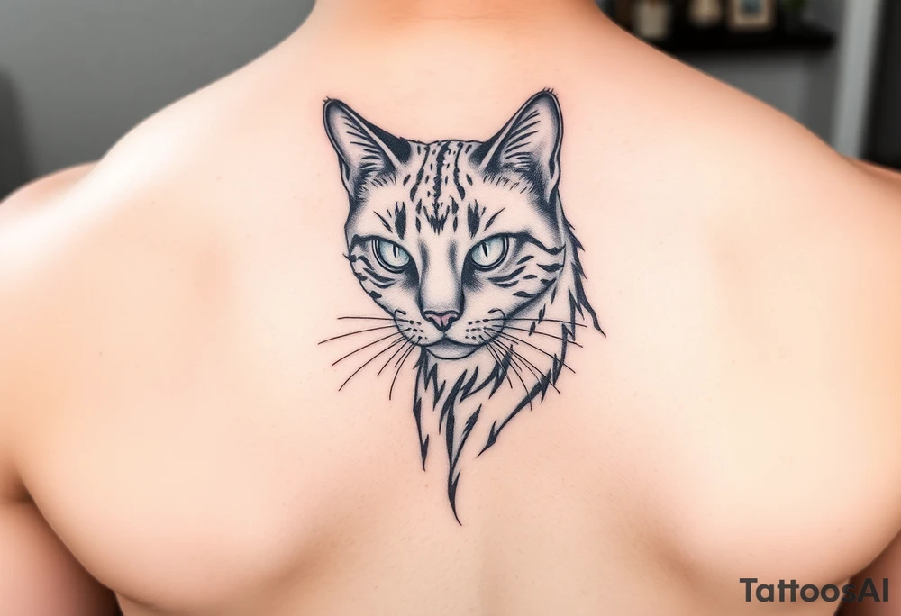 Cat tattoo idea