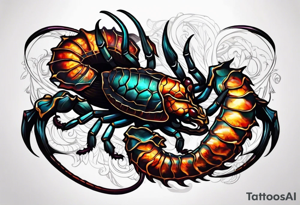 Scorpio tattoo idea