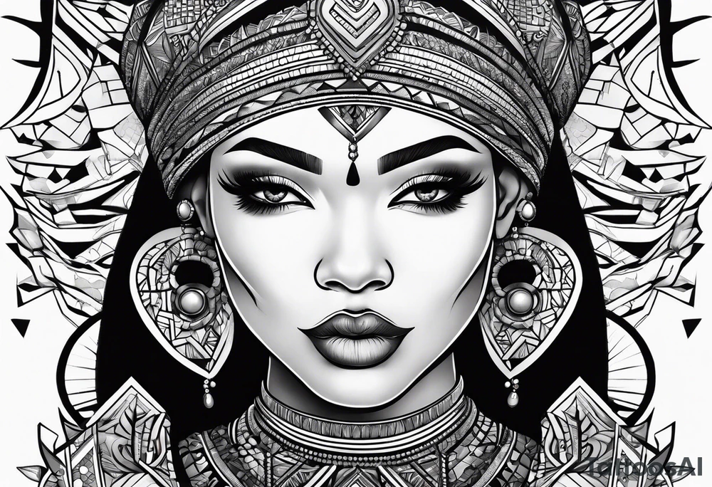 African tattoo idea