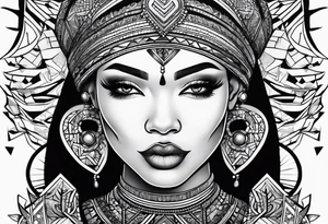 African tattoo idea