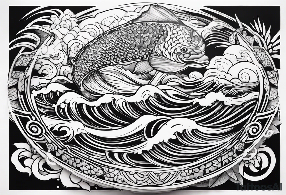 Triathlon tattoo idea
