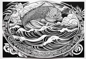 Triathlon tattoo idea