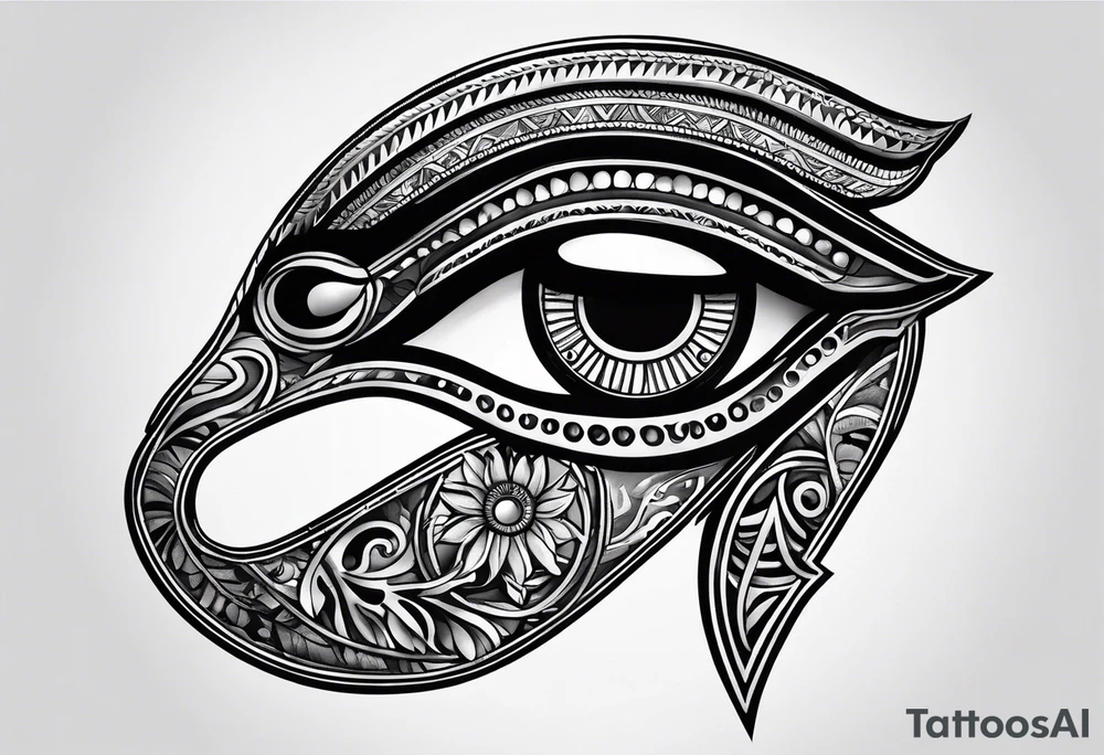 eye of ra tattoo idea