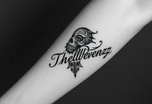 Combine the names rosela dashi and thellenze for a tattoo tattoo idea