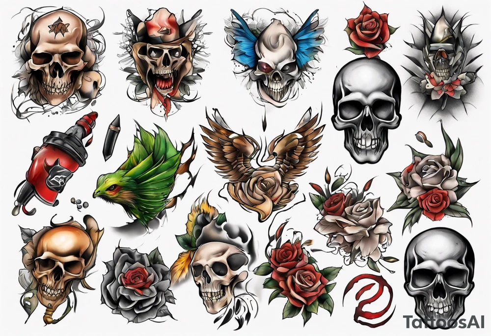 brüste tattoo idea