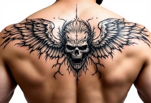 Fallen Angel tattoo tattoo idea