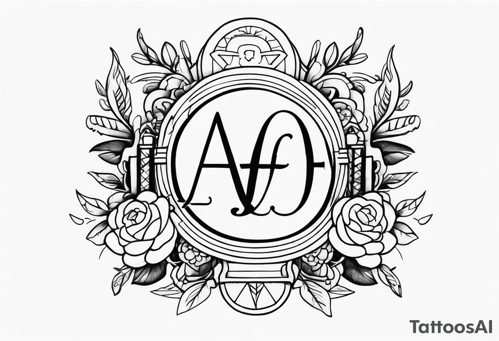 family font tattoo idea