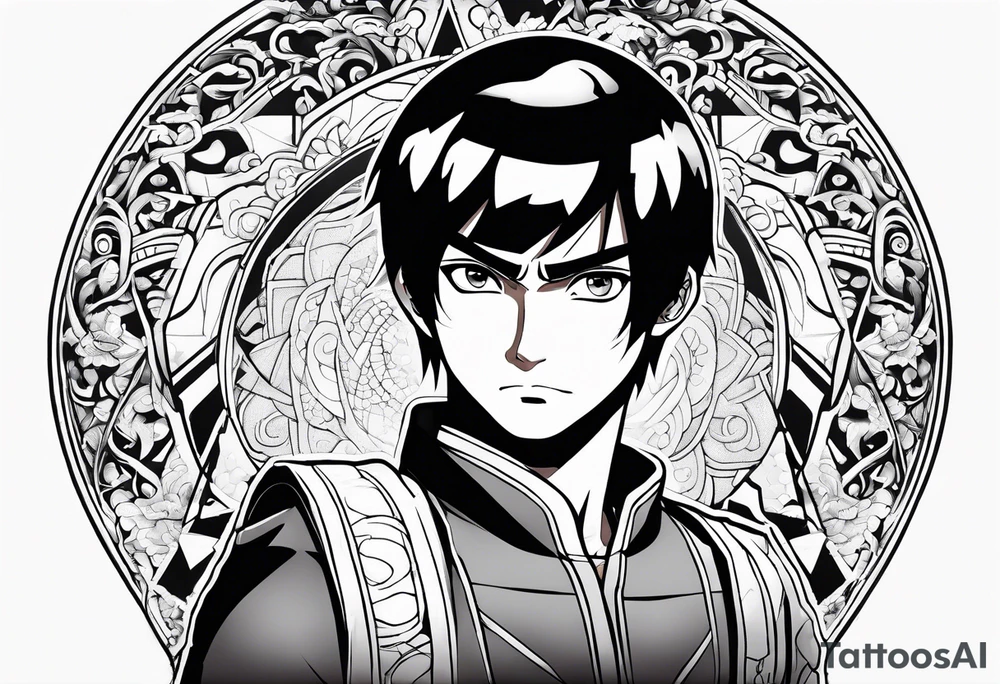 Rock Lee tattoo idea
