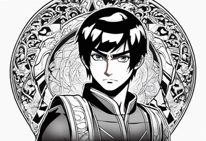 Rock Lee tattoo idea