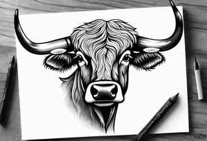 Texas longhorns and A&M aggies tattoo idea