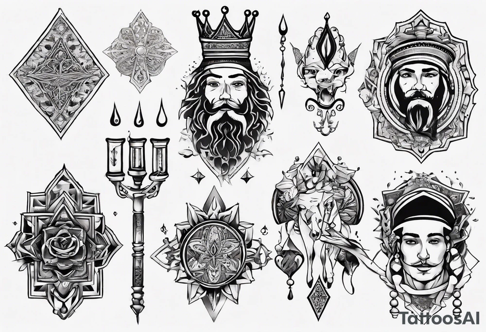 king royal morocco tattoo idea