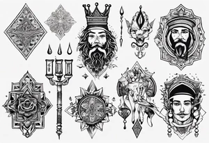 king royal morocco tattoo idea