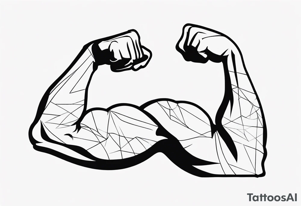 biceps tattoo idea