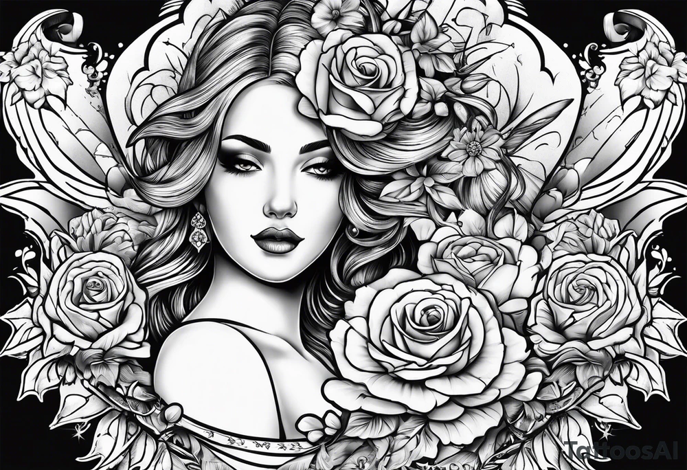 Rest in peace mom tattoo idea