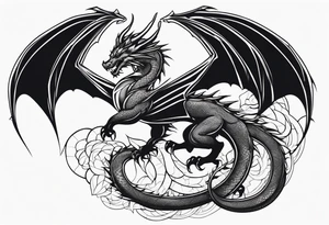 a dragon tattoo idea