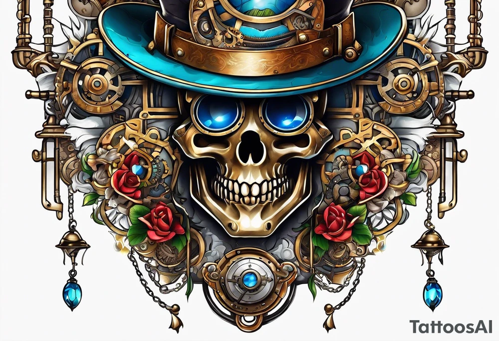 Steampunk tattoo idea
