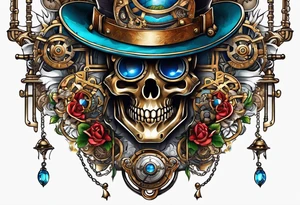 Steampunk tattoo idea