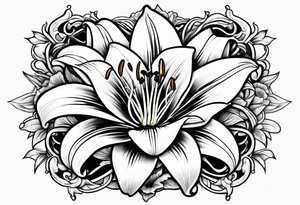Lily name tattoo idea