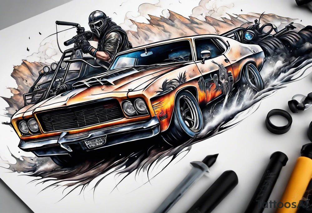 Mad max tattoo idea