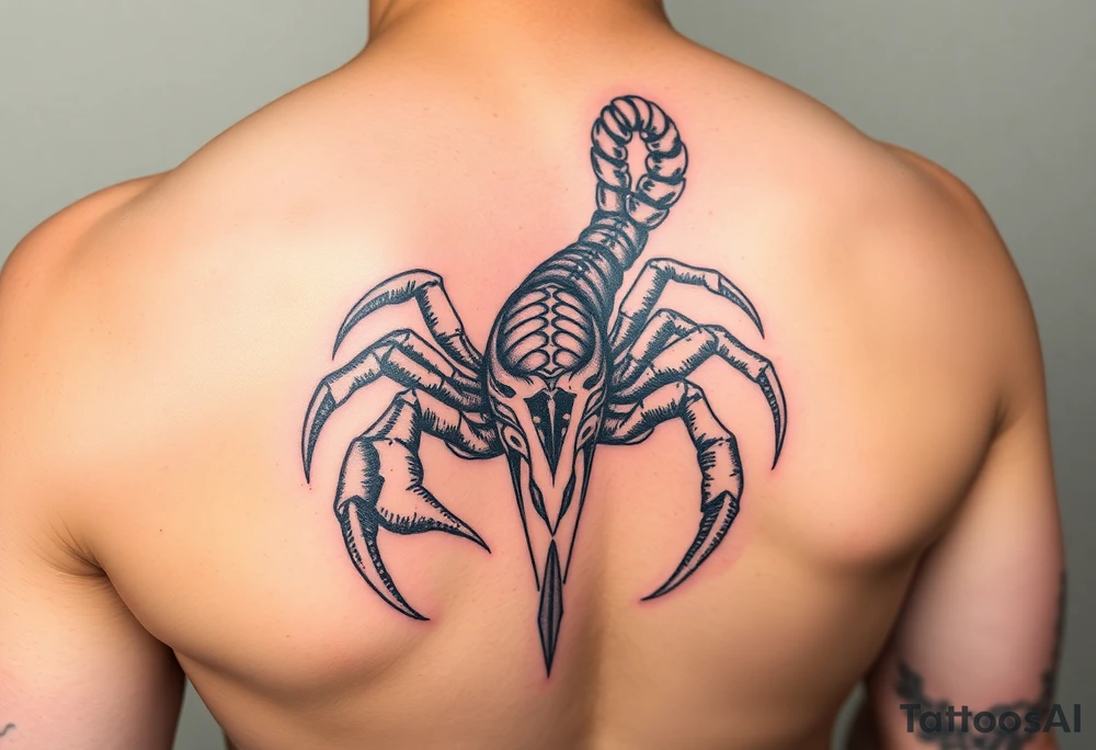 Inferno scorpion from mortal kombat tattoo idea