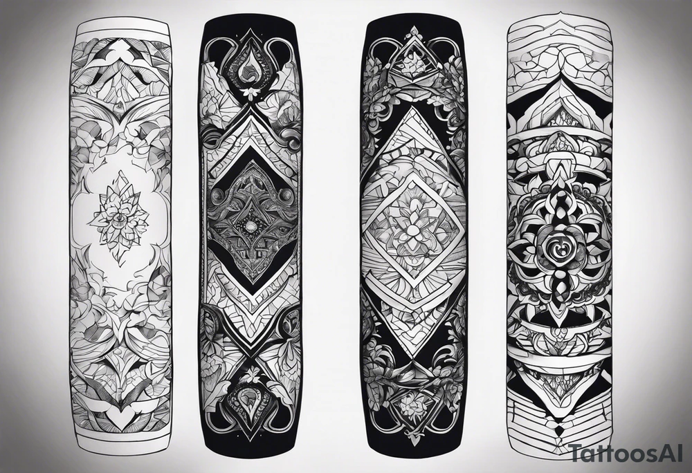forearm sleeve tattoo idea
