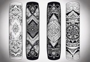 forearm sleeve tattoo idea