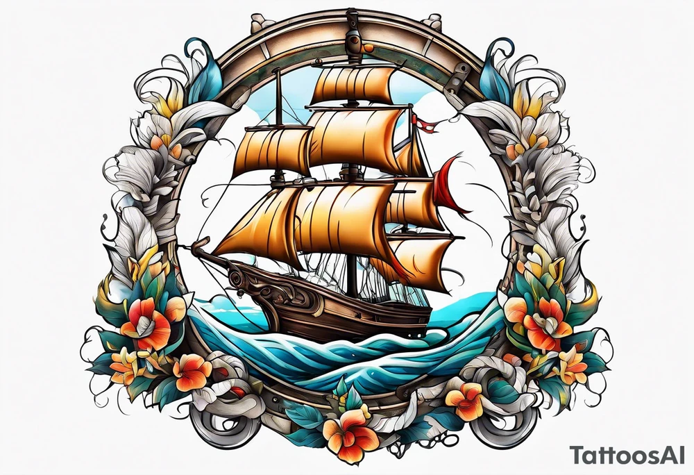 Nautical tattoo idea