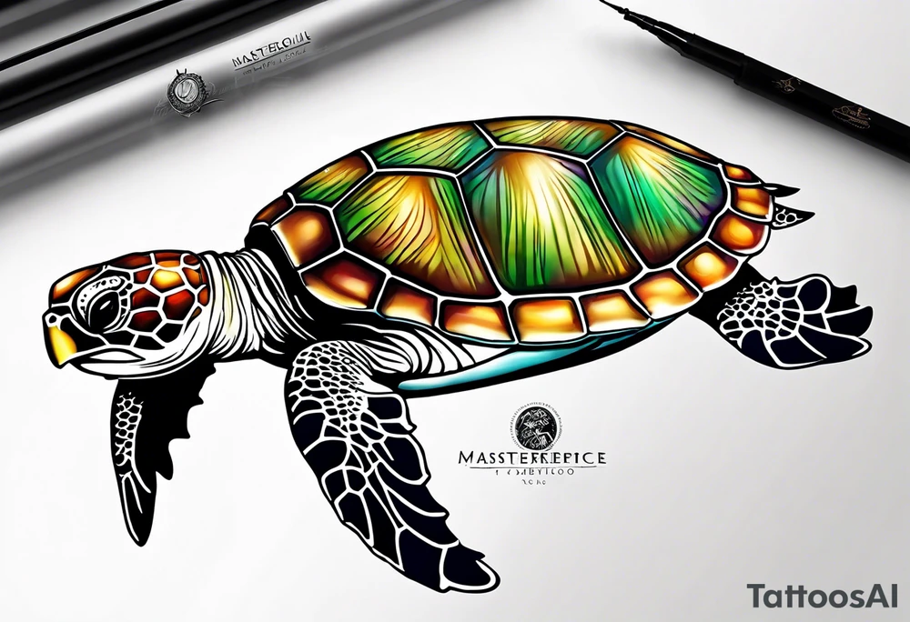 seaturtle tattoo idea
