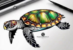 seaturtle tattoo idea