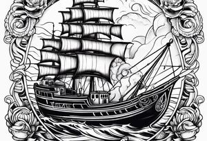 Nautical tattoo idea